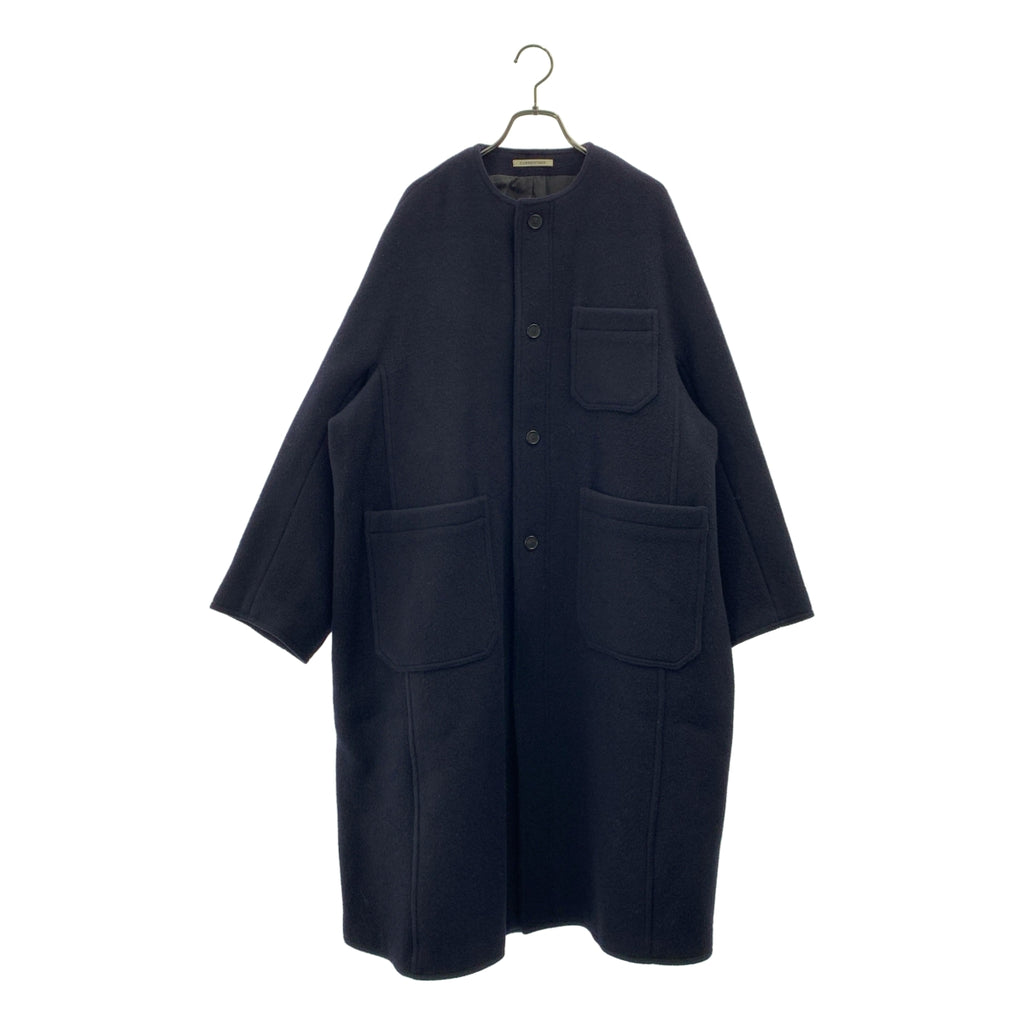 CURRENTAGE / 캘린티지 | Short Beaver Long / 울 노 컬러 코트 / 총 안감 | 2 |