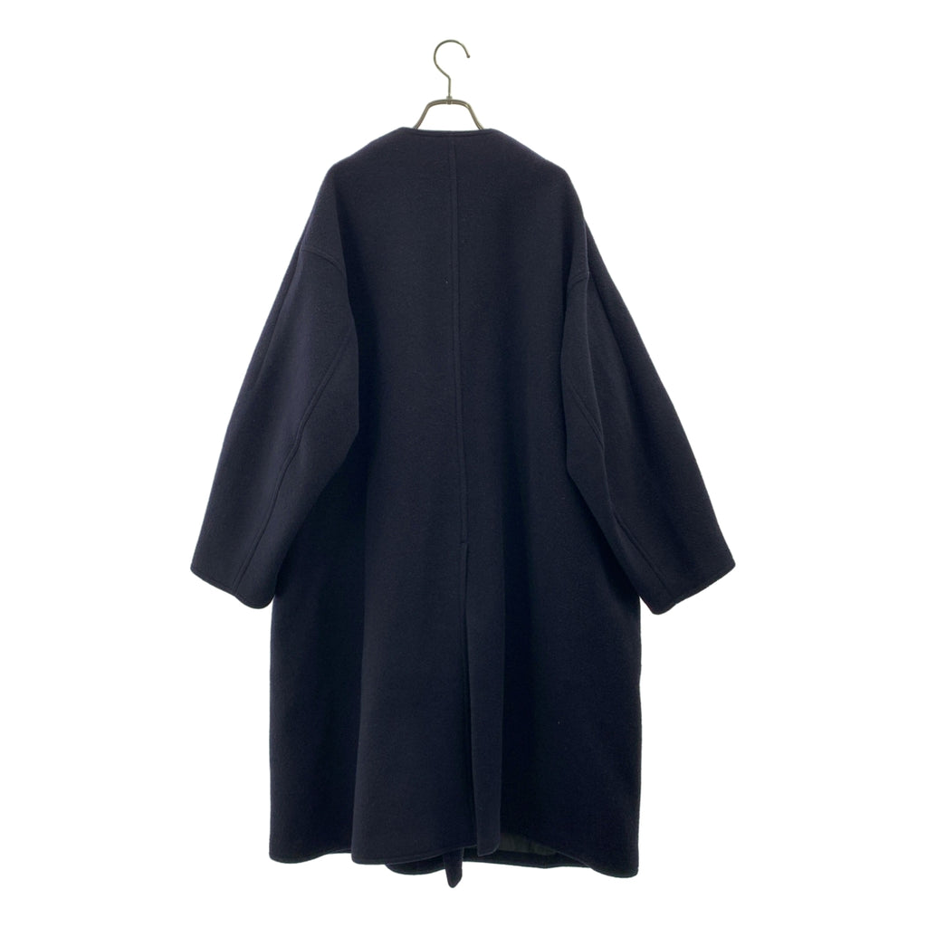 CURRENTAGE / 캘린티지 | Short Beaver Long / 울 노 컬러 코트 / 총 안감 | 2 |