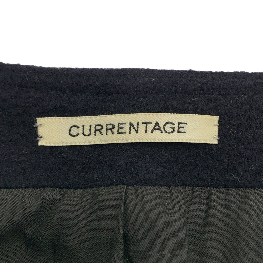 CURRENTAGE / 캘린티지 | Short Beaver Long / 울 노 컬러 코트 / 총 안감 | 2 |