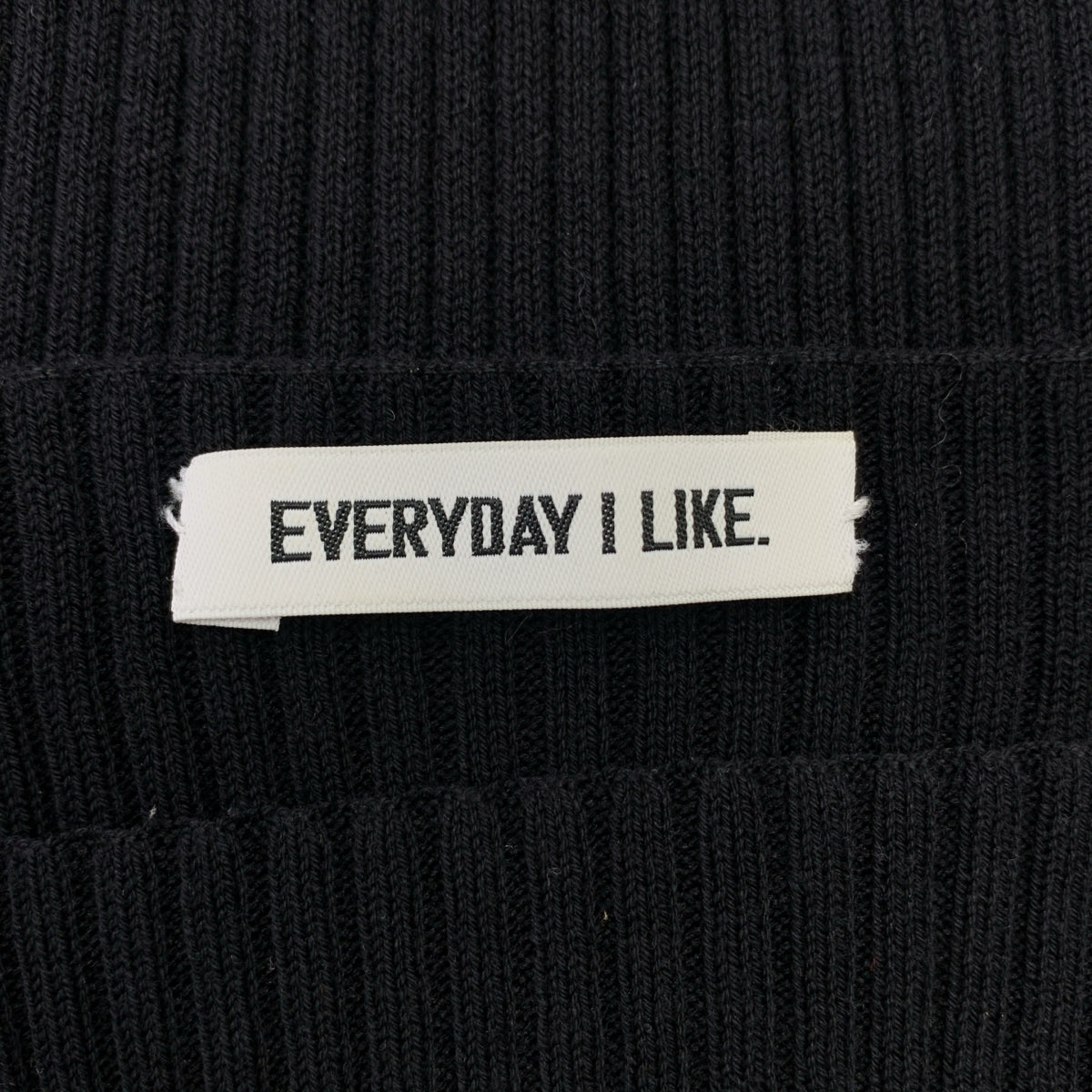 Deuxieme Classe / 두지엠 클래스 | 2020SS | EVERYDAY I LIKE EVERYDAY KNIT 리브 7분 소매 니트 |