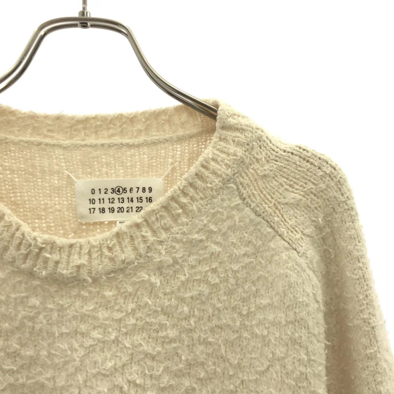 Maison Margiela / メゾンマルジェラ | 2021SS | コットン混 オーバーサイズ クルーネック ニット | S | レディース