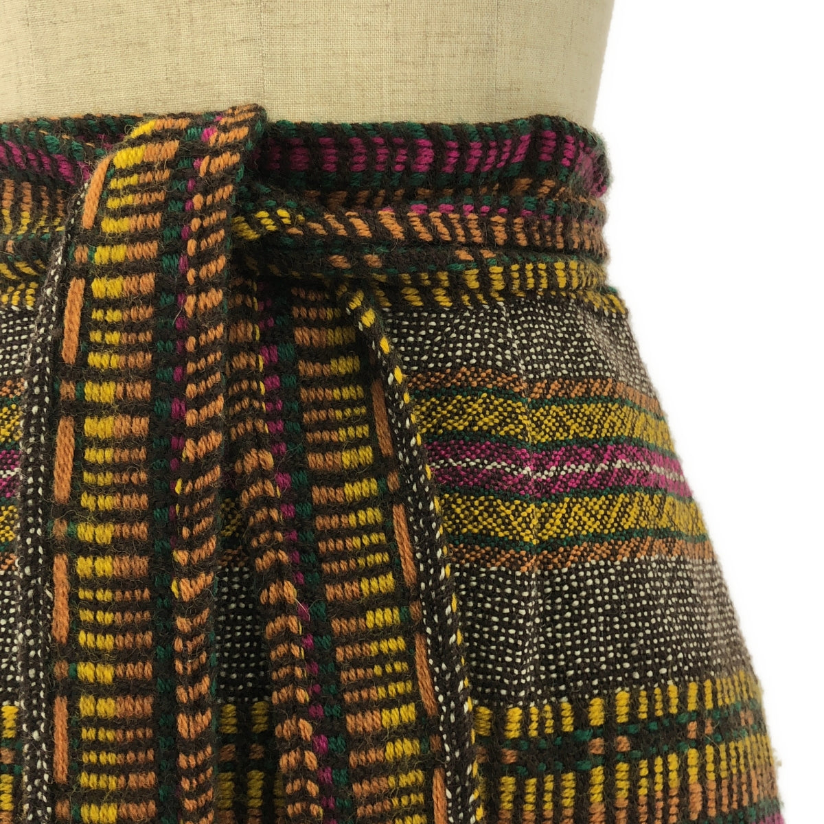 【美品】  NOWOS / ノーウォス | Jacquard skirt ジャガードスカート | M | マルチカラー | レディース