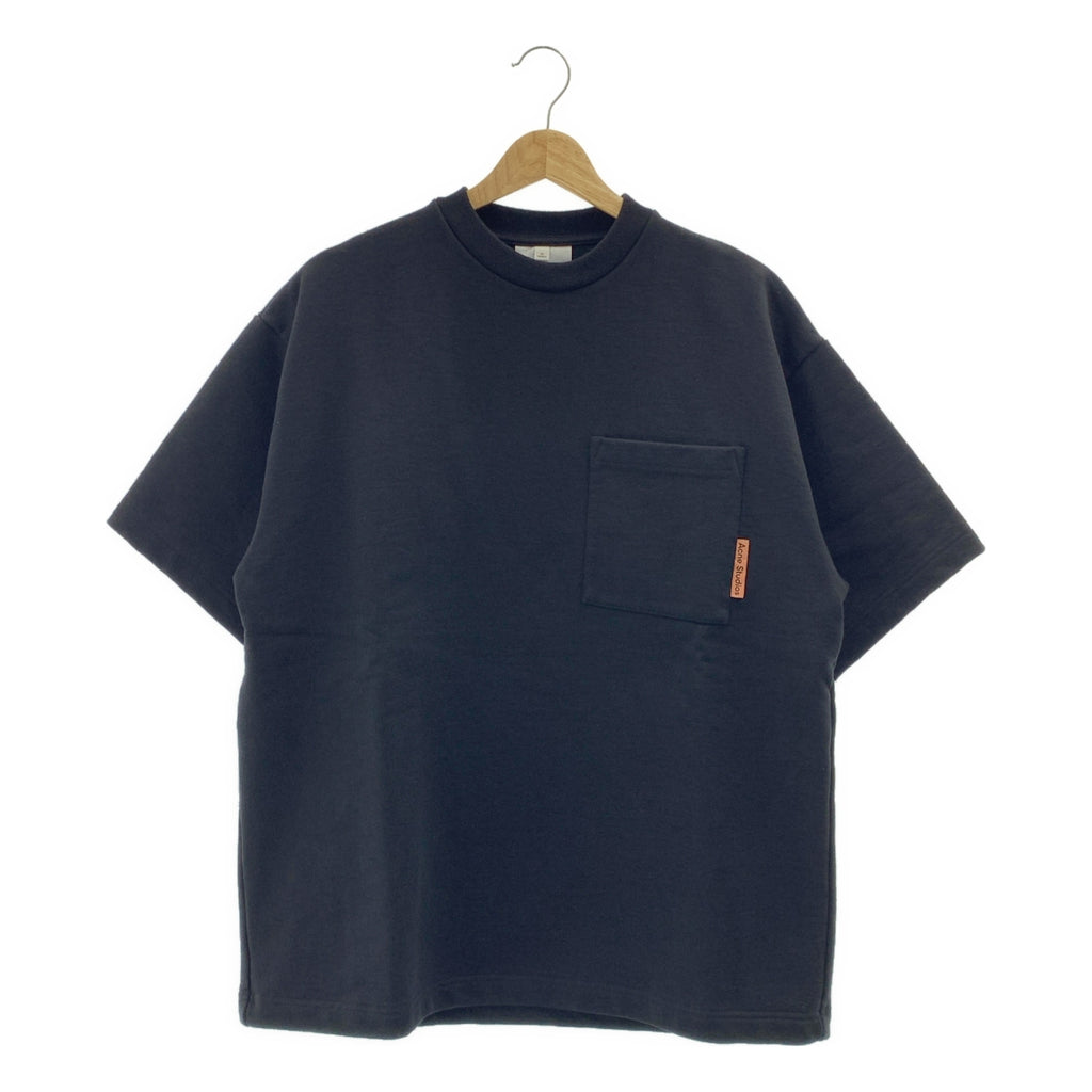 Acne Studios / 여드름 스튜디오 | 오버 사이즈 스웨트 포켓 티셔츠 | XS | 여성