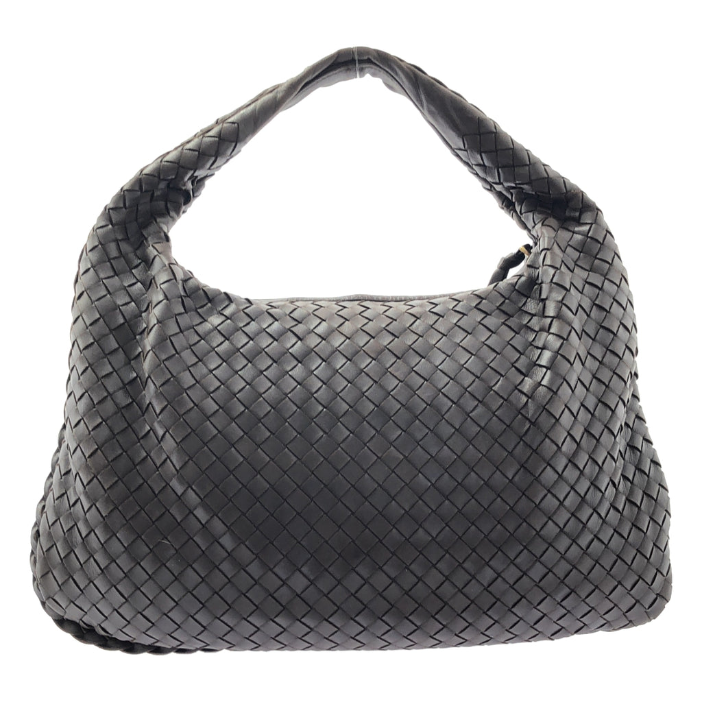 BOTTEGA VENETA / ボッテガヴェネタ | ホーボー イントレチャート レザー ショルダーバッグ |