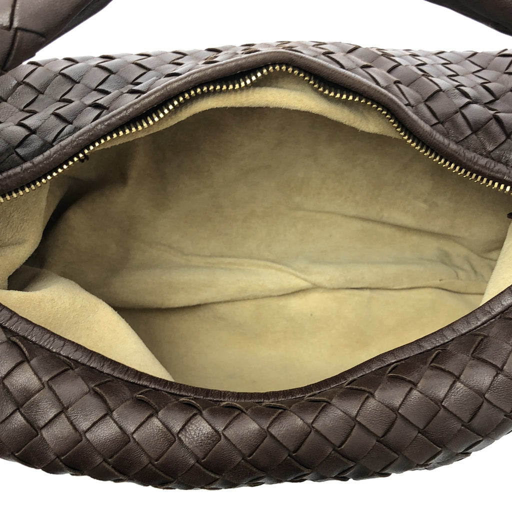 BOTTEGA VENETA / ボッテガヴェネタ | ホーボー イントレチャート レザー ショルダーバッグ |