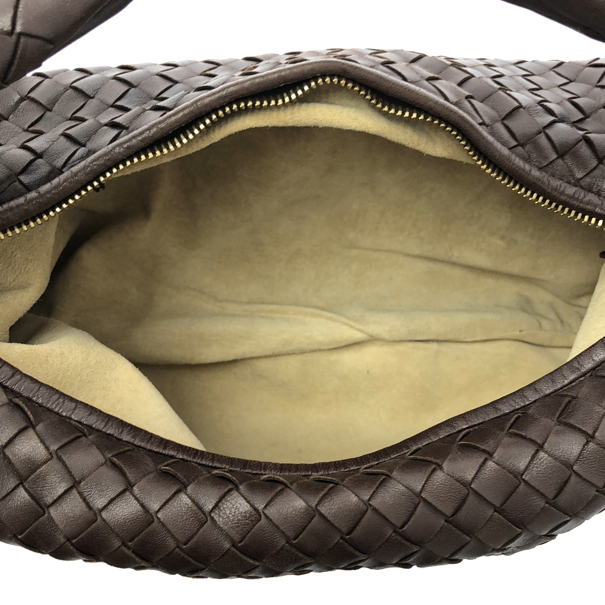 BOTTEGA VENETA / ボッテガヴェネタ | ホーボー イントレチャート レザー ショルダーバッグ |