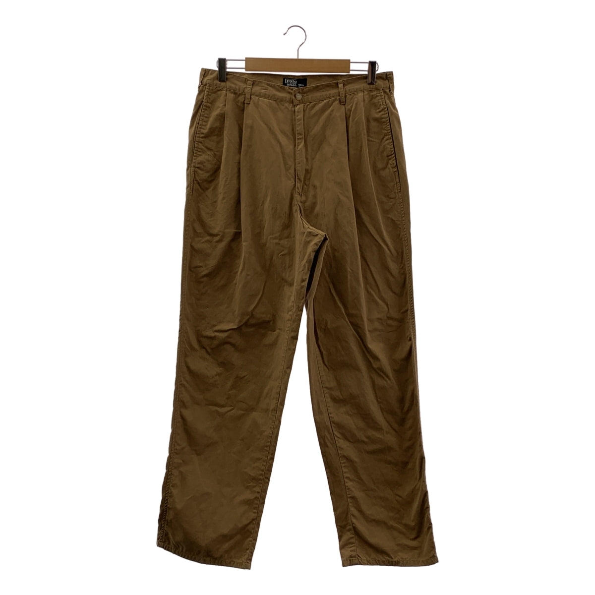 POLO RALPH LAUREN | 1990 年代 | 美國製造斜紋棉布休閒褲 | 尺寸 34 | 男款