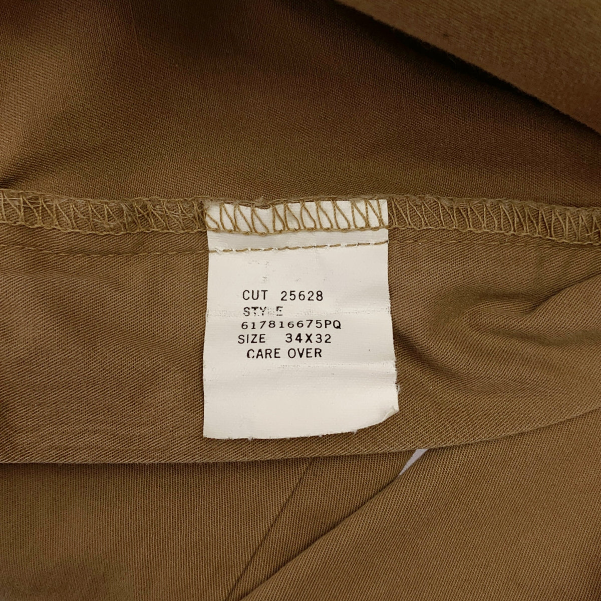 POLO RALPH LAUREN | 1990 年代 | 美國製造斜紋棉布休閒褲 | 尺寸 34 | 男款