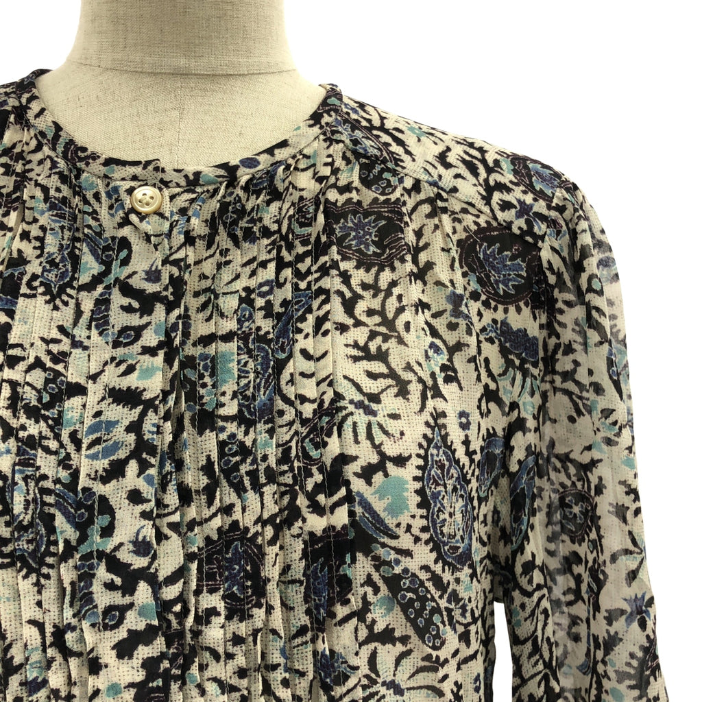 ISABEL MARANT ETOILE | 人造絲佩斯利印花喇叭洋裝 | 尺寸 34 | 女裝