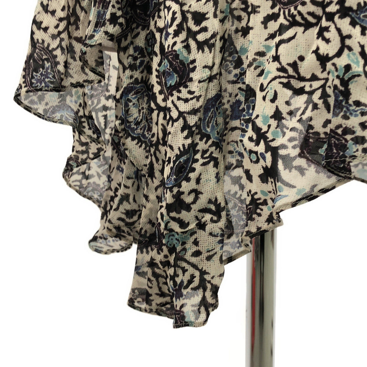 ISABEL MARANT ETOILE | 人造絲佩斯利印花喇叭洋裝 | 尺寸 34 | 女裝