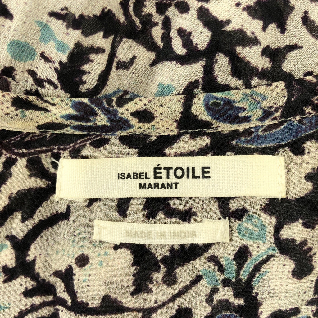 ISABEL MARANT ETOILE | 人造絲佩斯利印花喇叭洋裝 | 尺寸 34 | 女裝