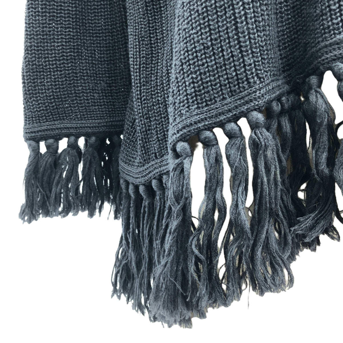 JUNYA WATANABE COMME des GARCONS / 渡邊淳也 | 2014春夏 |流蘇針織開襟衫 | S |灰色 |女性的