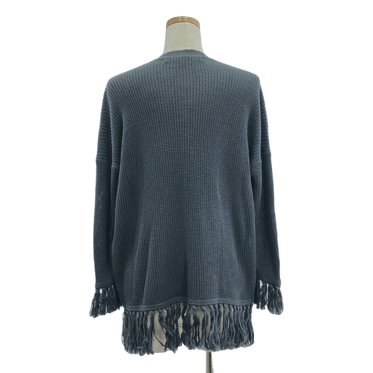 JUNYA WATANABE COMME des GARCONS / 渡邊淳也 | 2014春夏 |流蘇針織開襟衫 | S |灰色 |女性的