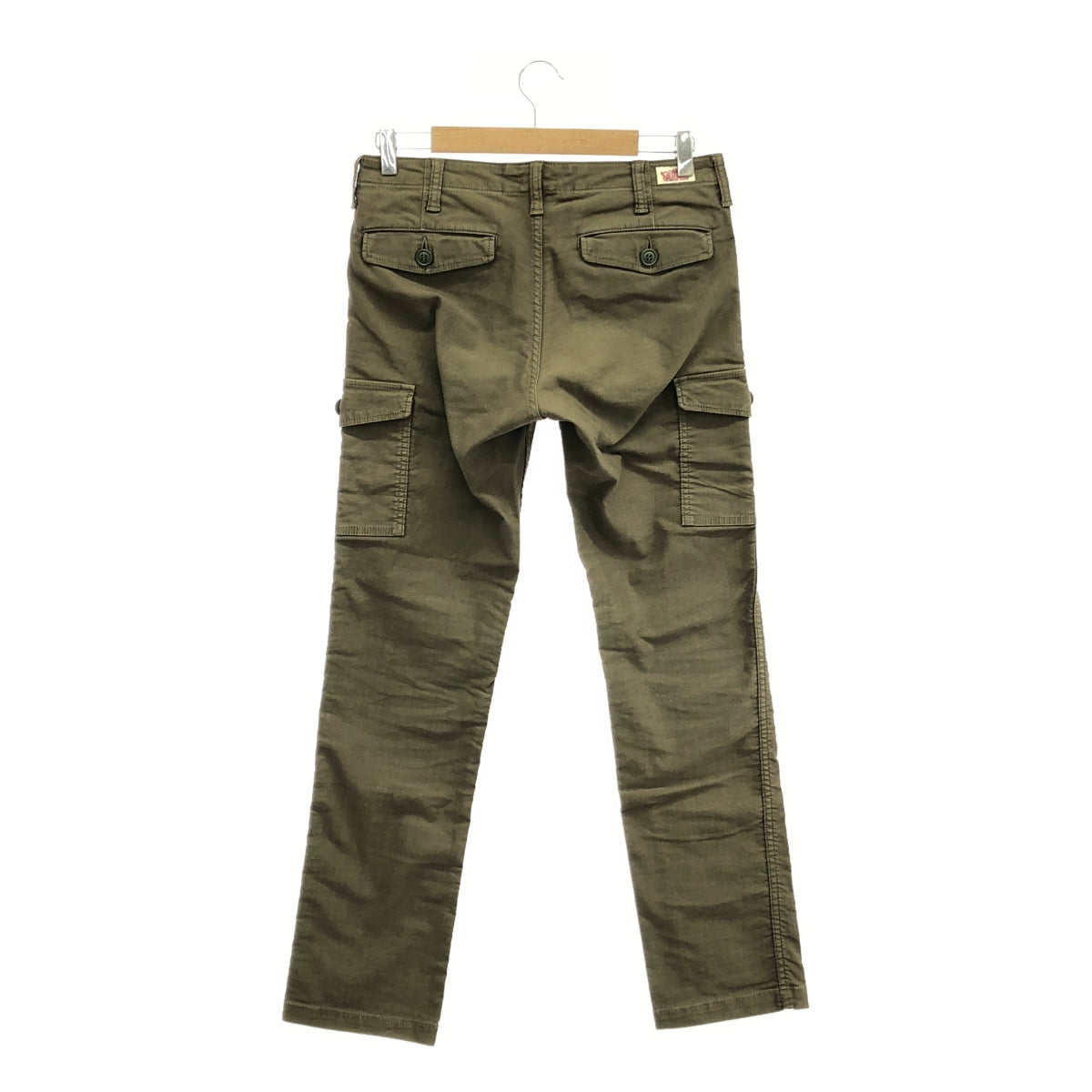 HOLLYWOOD RANCH MARKET | German Cross Stretch Cargo Pants | Size 2 | Khaki | Men's