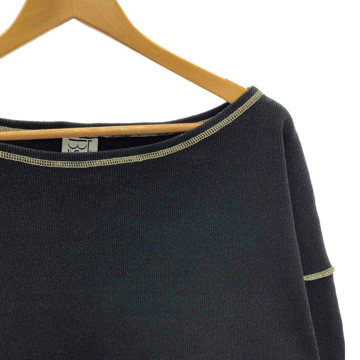 BASErange / Base Range | CAMER PULLOVER FCPU RIB WI23 Cropped Rib Top | XS | Women's