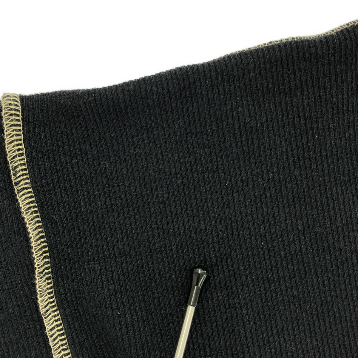 BASErange / Base Range | CAMER PULLOVER FCPU RIB WI23 Cropped Rib Top | XS | Women's