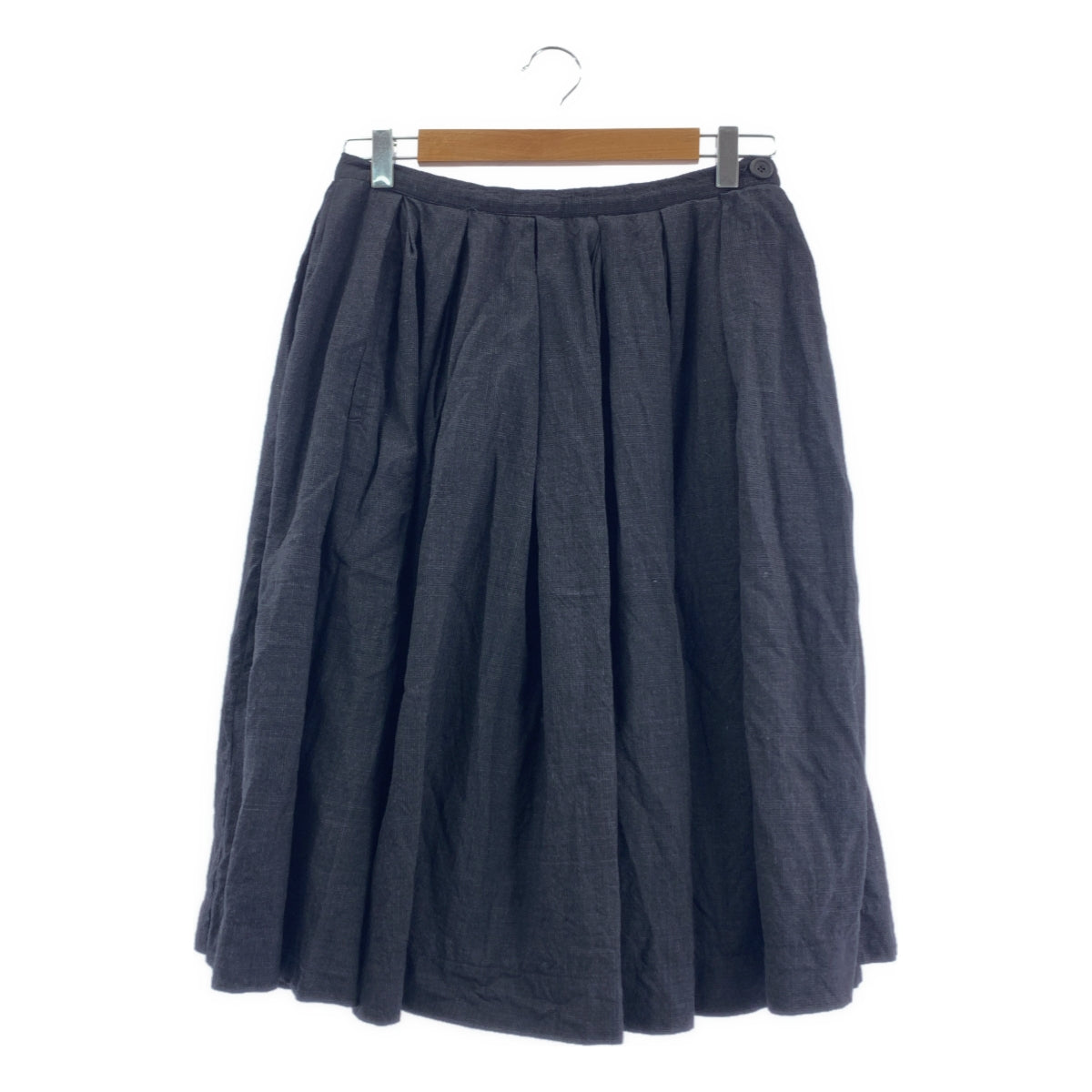 Paul Harnden / 폴 하덴 | wool cashmere skirt / 캐시미어 블렌드 집게 볼륨 스커트 / 안감 | M |