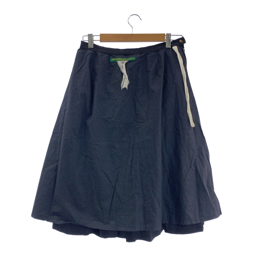 Paul Harnden / 폴 하덴 | wool cashmere skirt / 캐시미어 블렌드 집게 볼륨 스커트 / 안감 | M |