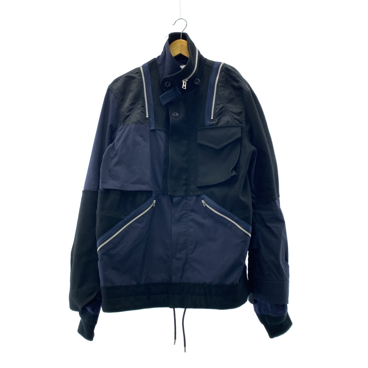 sacai | 混合材質軍用外套 | 尺寸 2 | 男款