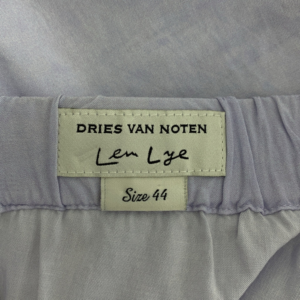 DRIES VAN NOTEN / 드리스 반 노텐 | × Len Lye / 렌 라이 레이온 드로스트링 이지 반바지 반바지 | 44 | 남성