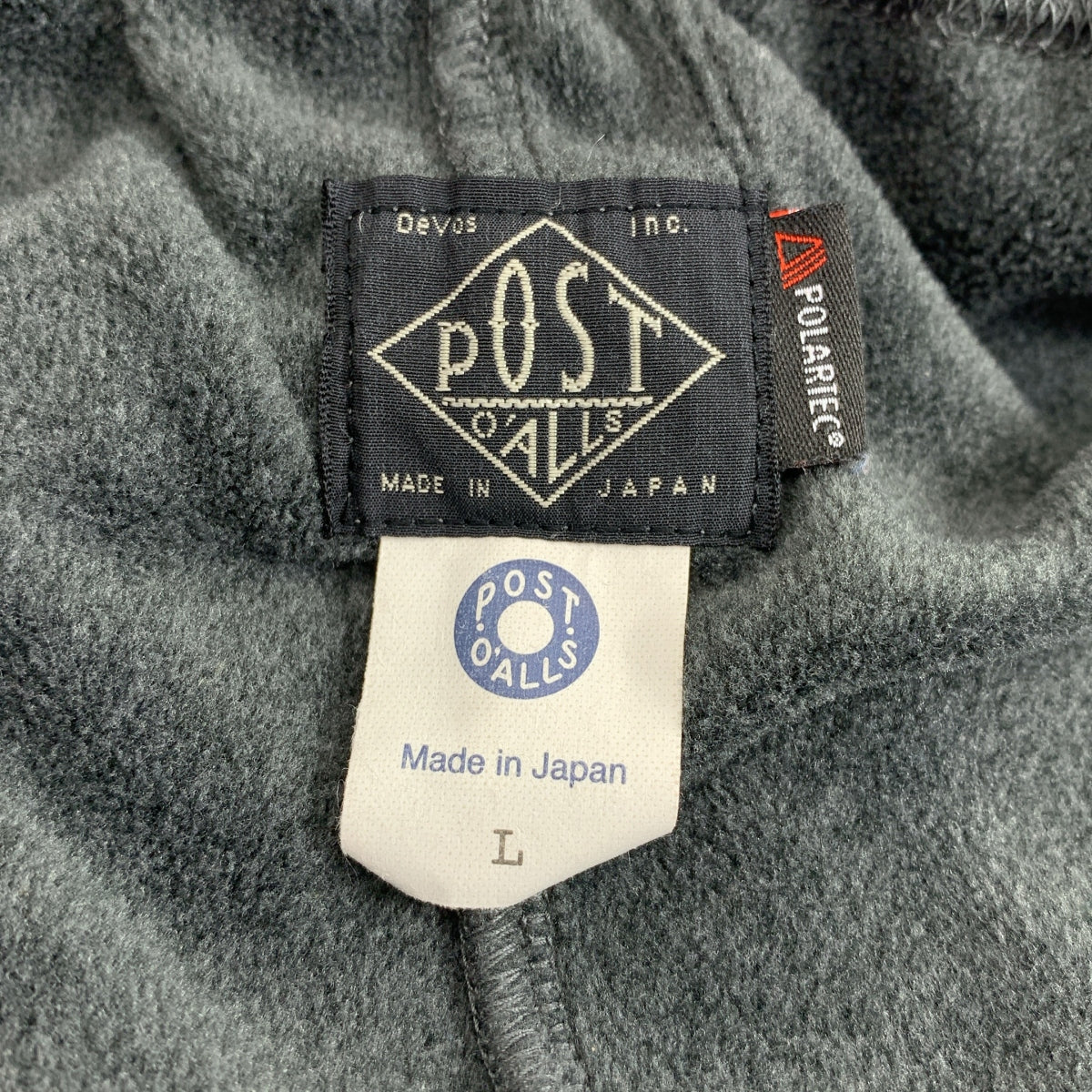 POST O'ALLS / 포스트 오버 올즈 | Polar Tech heather / 폴라 테크 플리스 팬츠 | L | 남성