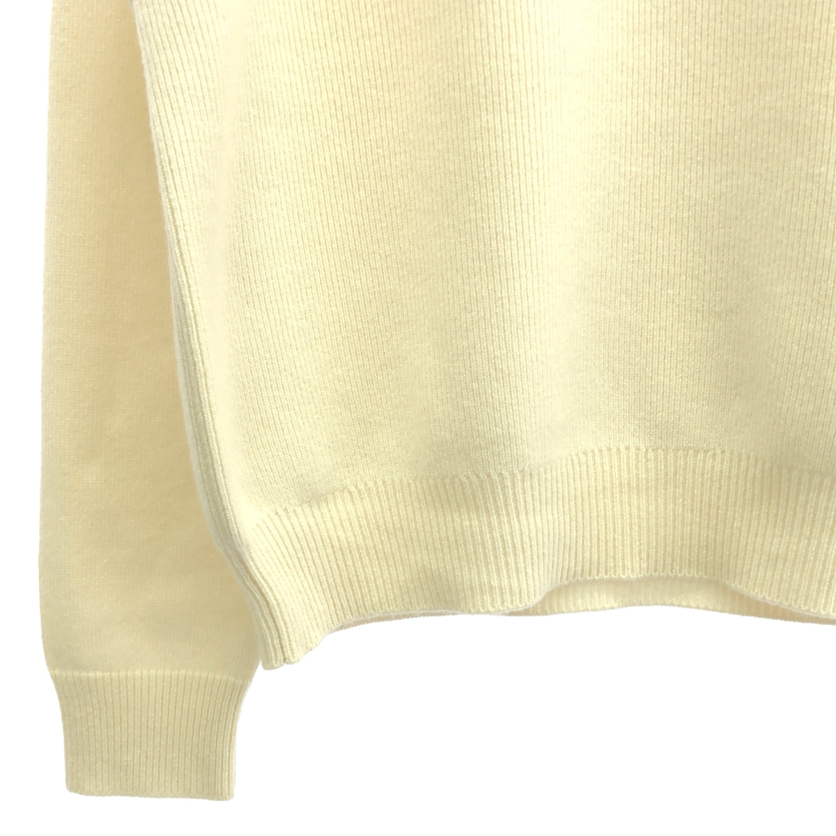 BOTTEGA VENETA |羊絨混紡圓領針織毛衣 |加大尺寸 |象牙 |女性的