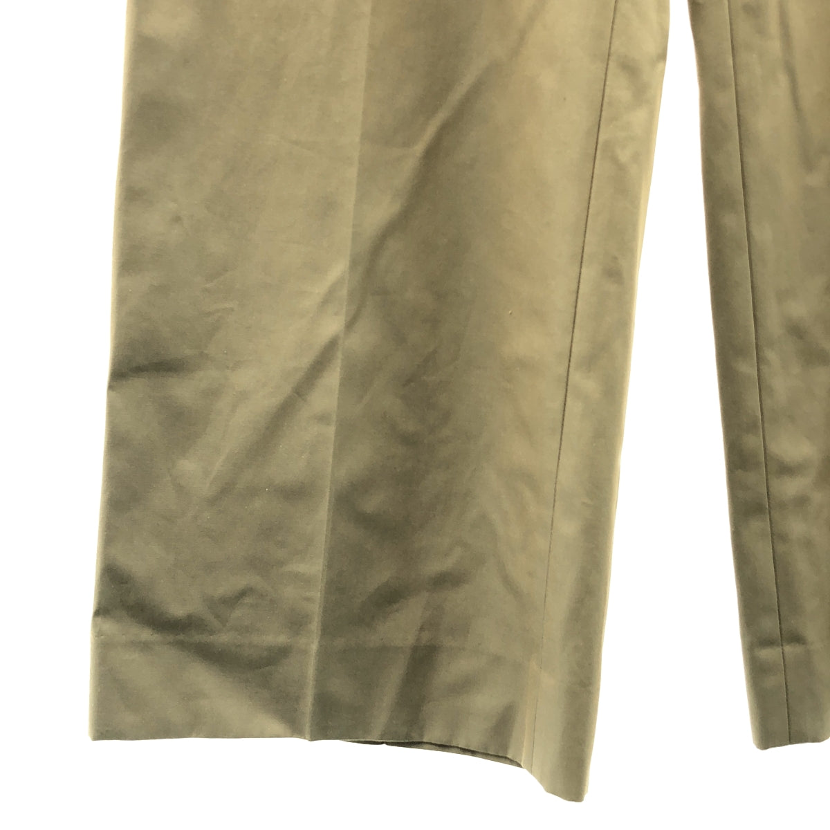 PRADA / プラダ | 2024 | トライアングルロゴ チノ パンツ | 38 | レディース