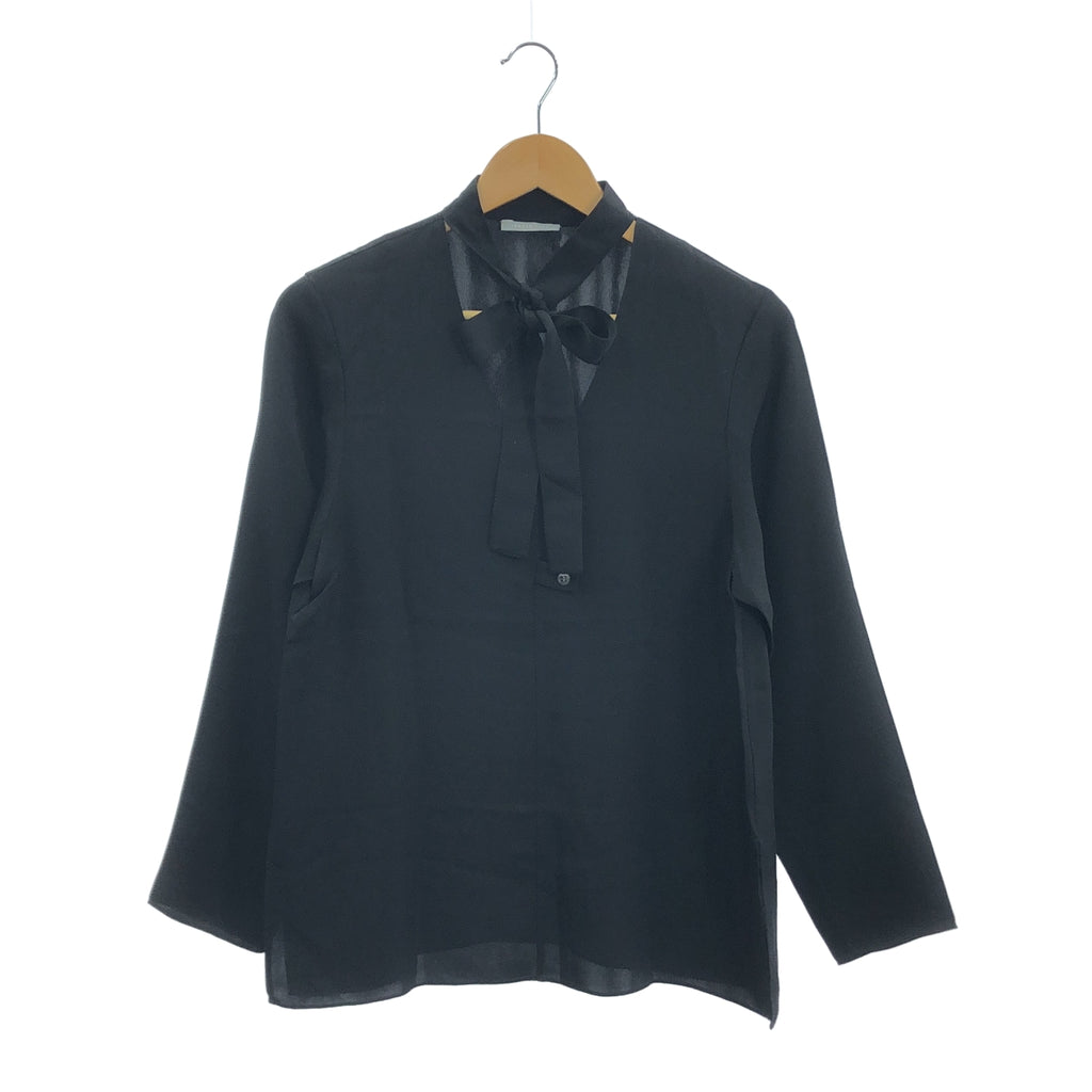 theory luxe | 現代 Ggt 繫帶襯衫 | 真絲繫帶襯衫 | 尺寸 38 | 女款