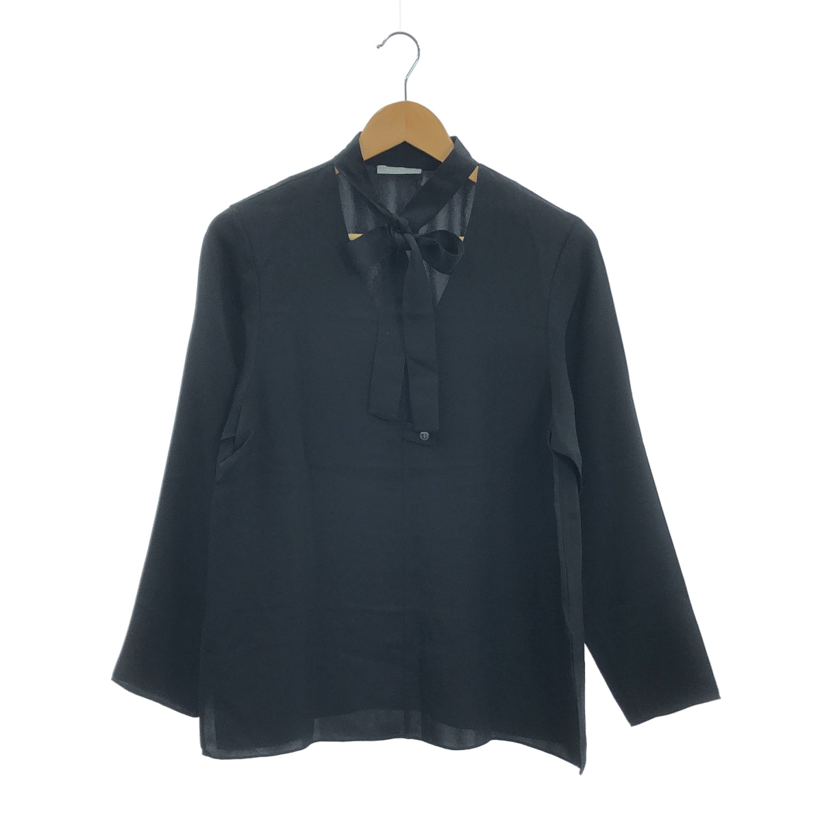 theory luxe | 現代 Ggt 繫帶襯衫 | 真絲繫帶襯衫 | 尺寸 38 | 女款