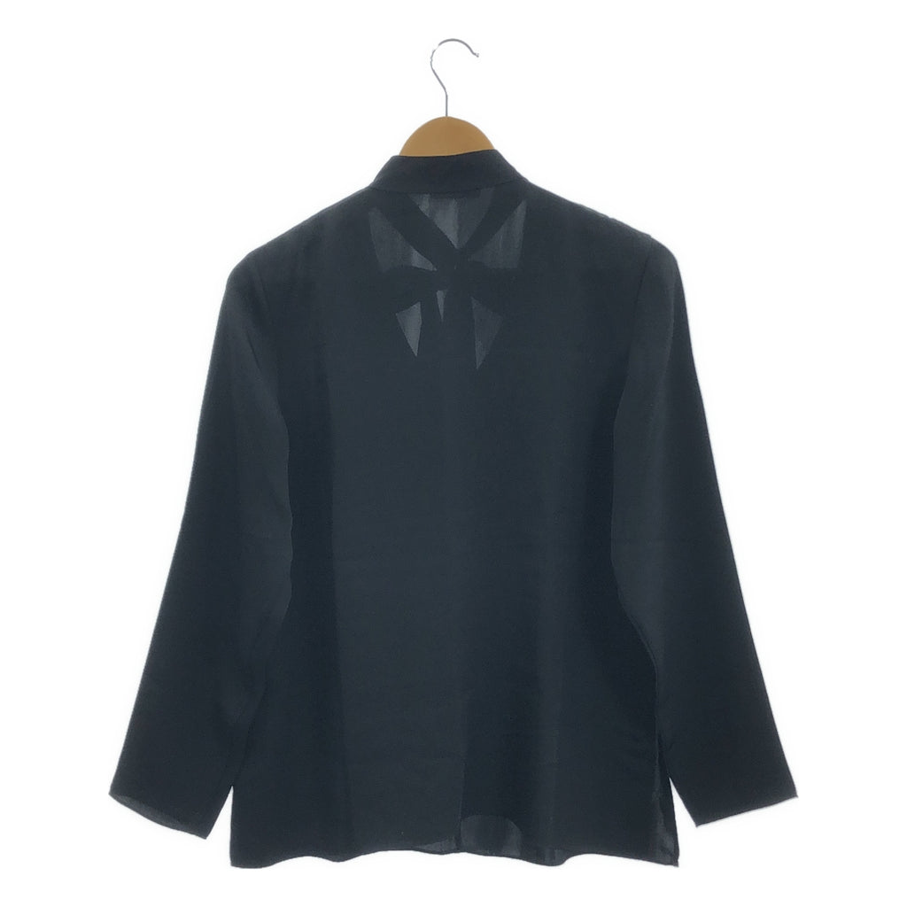 theory luxe | 現代 Ggt 繫帶襯衫 | 真絲繫帶襯衫 | 尺寸 38 | 女款