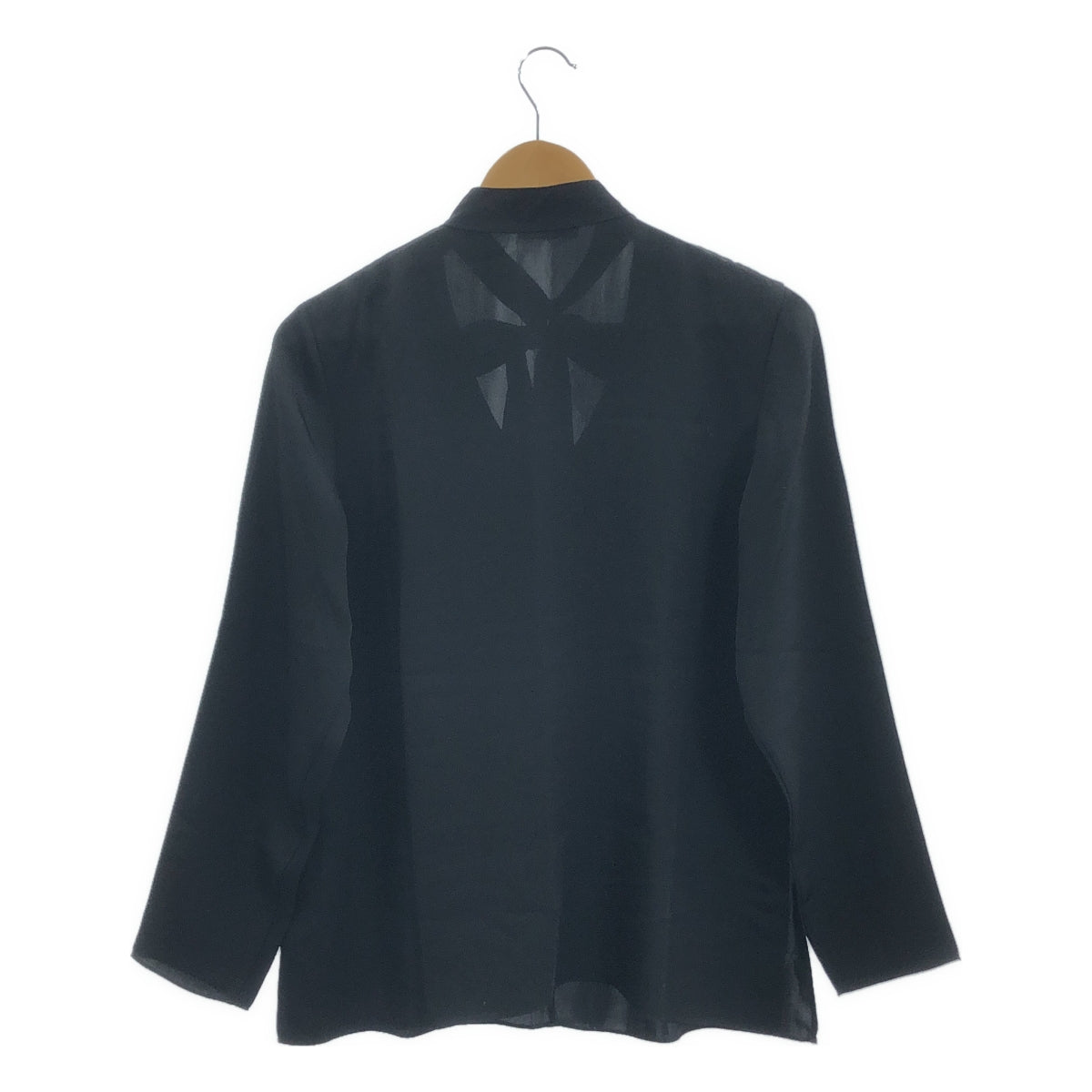 theory luxe | 現代 Ggt 繫帶襯衫 | 真絲繫帶襯衫 | 尺寸 38 | 女款