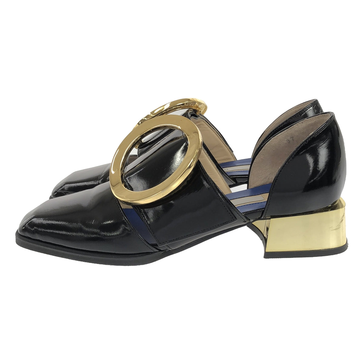 UN3D / Unsreed | Buckle Mannish Shoes | 37 | Women's