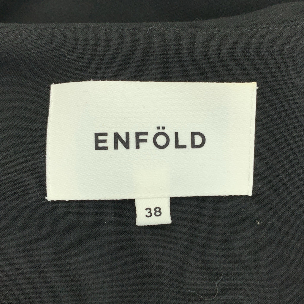 ENFOLD | 雙交叉V領連身裙 | 38碼 |