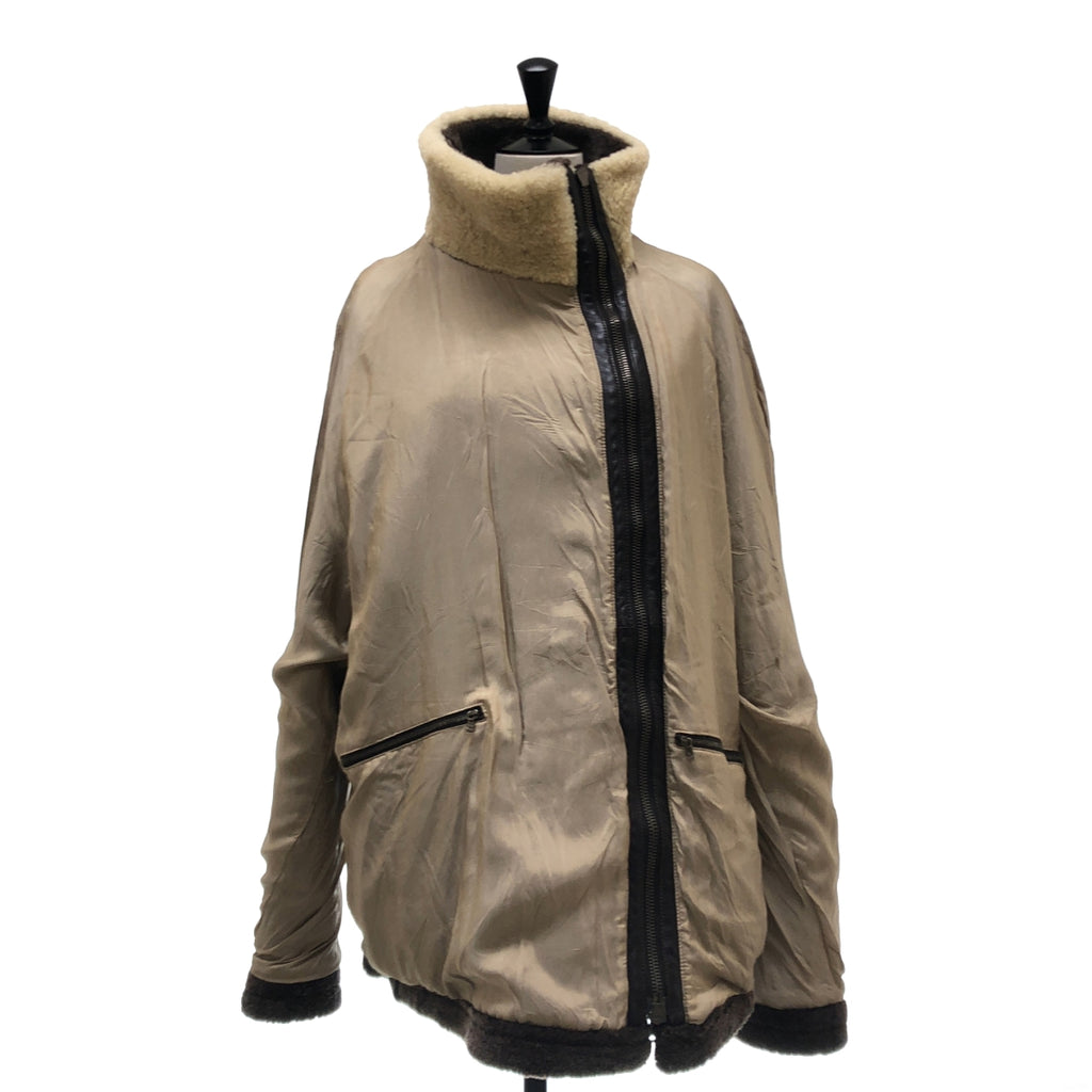 阿瑪尼 (EMPORIO ARMANI) | 羊毛全拉鍊大衣 / 全襯裡 | 尺寸 52 | 男士