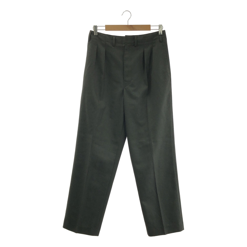 LEMAIRE / 르메르 | 2021AW | 2PLEATS PANTS 울 폴리에스텔 2플리츠 슬랙스 팬츠 |