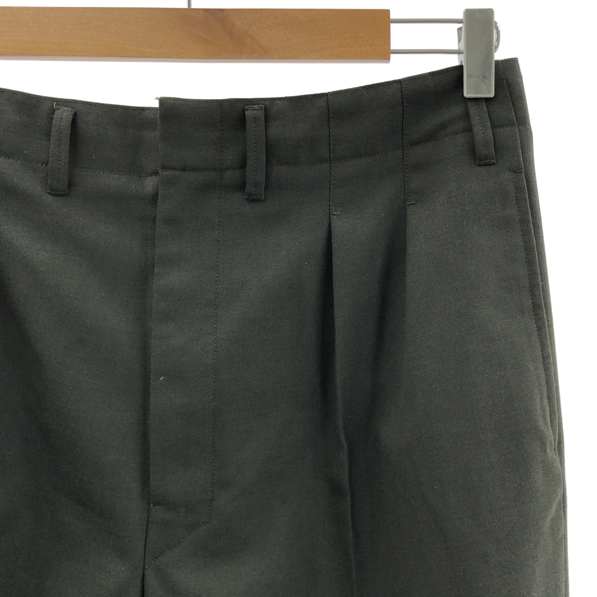 LEMAIRE / 르메르 | 2021AW | 2PLEATS PANTS 울 폴리에스텔 2플리츠 슬랙스 팬츠 |