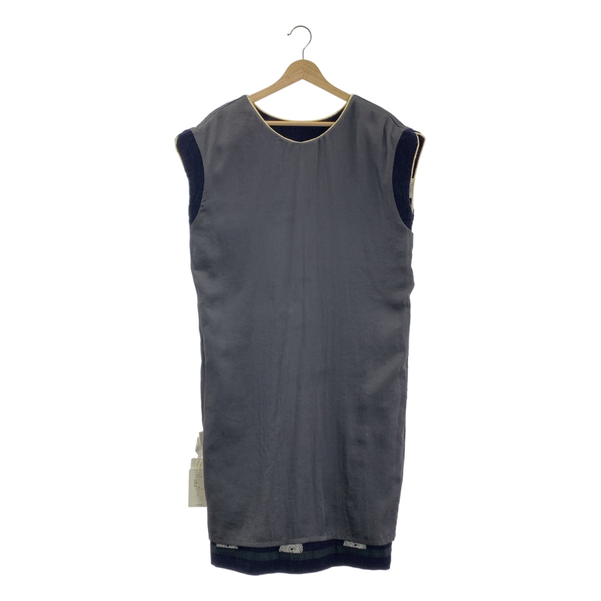 mina perhonen / ミナペルホネン | 2014AW | frost garden / フォレストガーデン エンブロイダリー ワンピース / 総裏地 | 36 | レディース