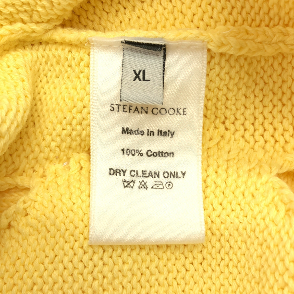 Stefan Cooke | 菱形鏤空針織套頭衫，飾以花卉刺繡和鏤空針織圖案 | XL | 男士