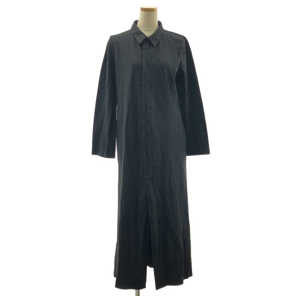COMME des GARCONS COMME des GARCONS / コムコム | 2020SS | ポリエステル 製品加工 フック式スリット ポケット付き ワンピース | M | レディース