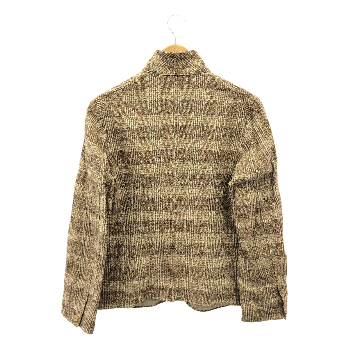 45r / フォーティファイブアール | 杢杢ツイード シングルジャケット / 総裏地 | 3 | ブラウン系 | レディース