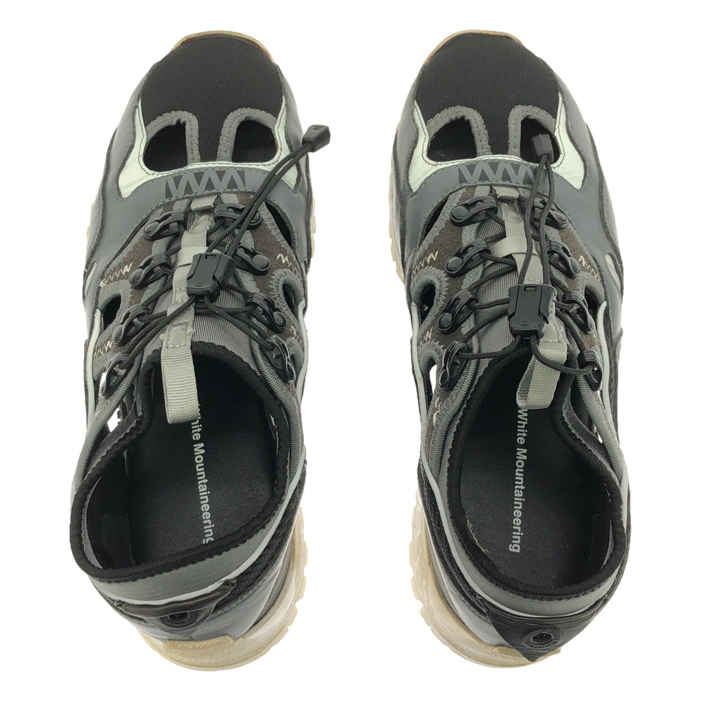 White Mountaineering / ホワイトマウンテニアリング | SANDAL SNEAKER VIBRAM ソール スニーカー | 25 | グレー/ブラック | レディース