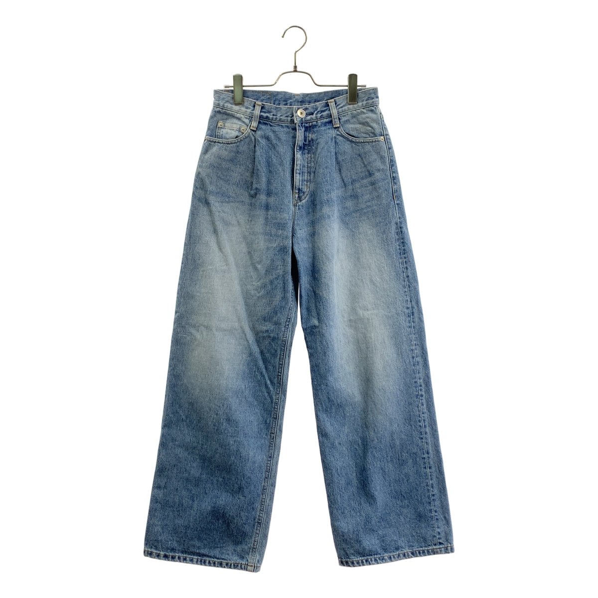 Deuxieme Classe / 두지엠 클래스 | 2023SS | EVERYDAY I LIKE. / 로고 패치 화이트 탁 바기 데님 팬츠 | 36 |