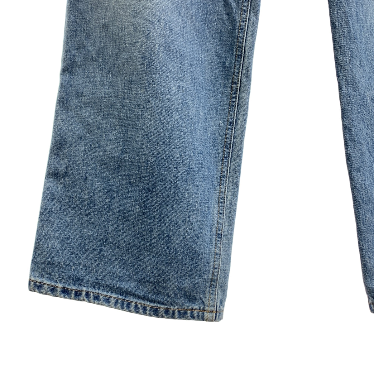 Deuxieme Classe / 두지엠 클래스 | 2023SS | EVERYDAY I LIKE. / 로고 패치 화이트 탁 바기 데님 팬츠 | 36 |