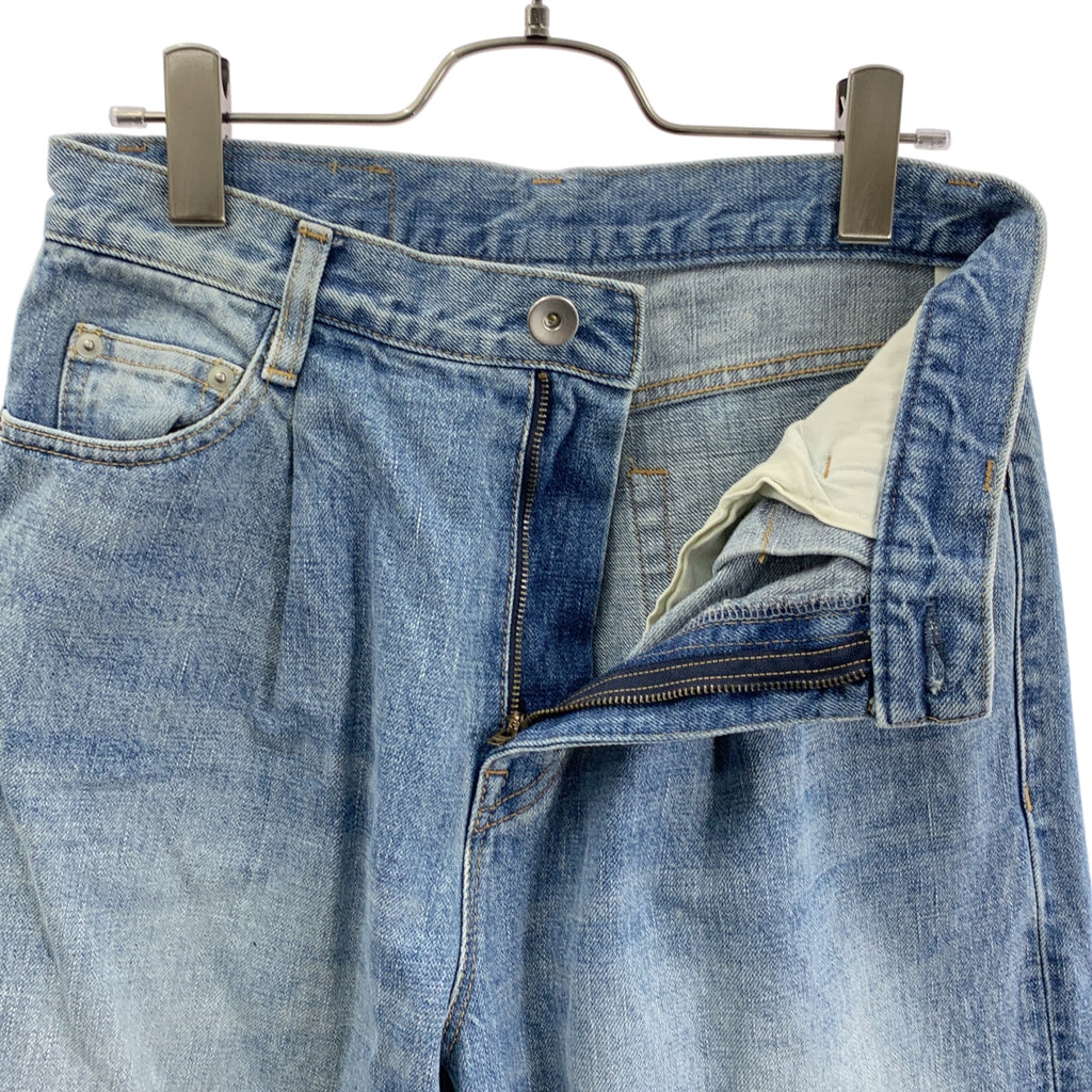 Deuxieme Classe / 두지엠 클래스 | 2023SS | EVERYDAY I LIKE. / 로고 패치 화이트 탁 바기 데님 팬츠 | 36 |