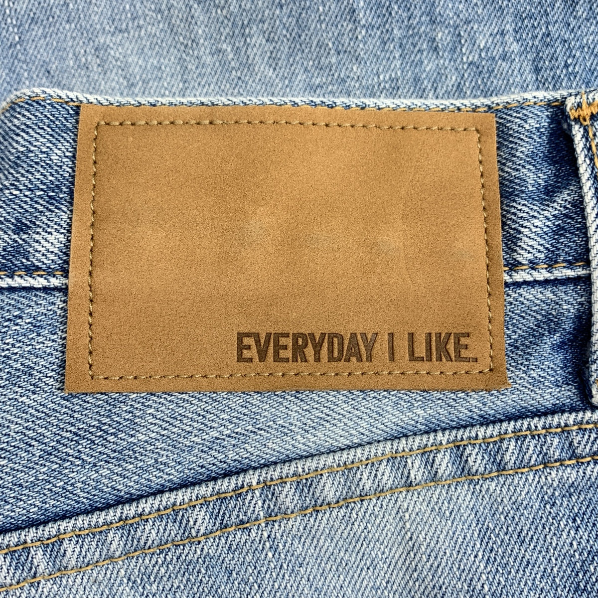 Deuxieme Classe / 두지엠 클래스 | 2023SS | EVERYDAY I LIKE. / 로고 패치 화이트 탁 바기 데님 팬츠 | 36 |