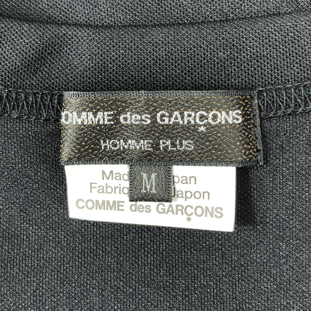 【美品】  COMME des GARCONS HOMME PLUS / コムデギャルソンオムプリュス | 2025SS | ポリエステル メッシュ Tシャツ カットソー | M | ブラック | メンズ