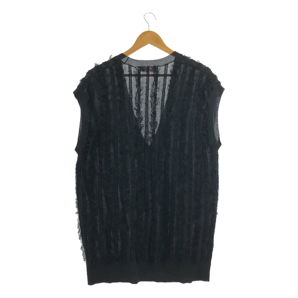 Spick and Span | Fringe knit vest | F | Women's