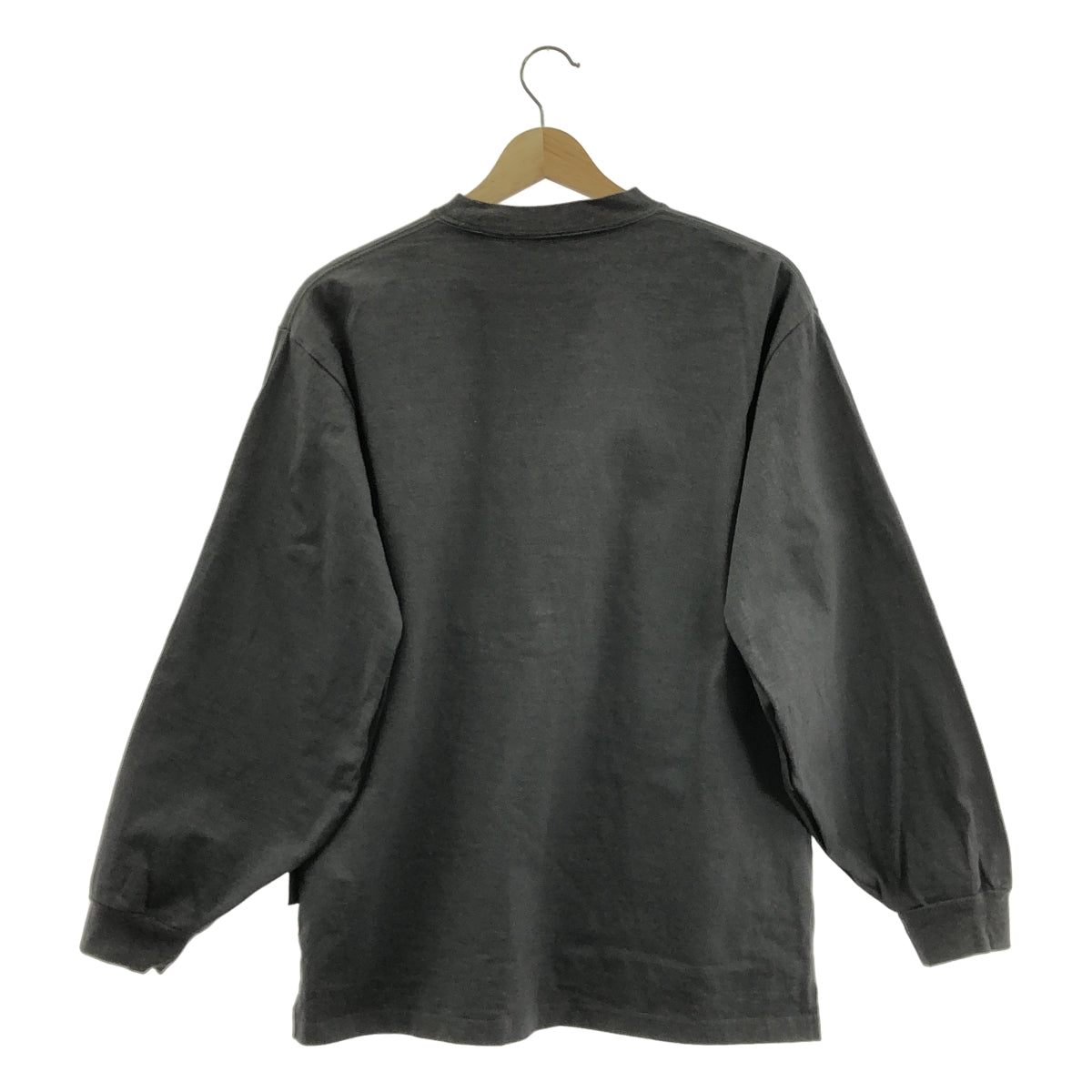 HYKE / ハイク | 2022SS | CORDURA コーデュラ 長袖 Tシャツ | 1 | グレー | レディース