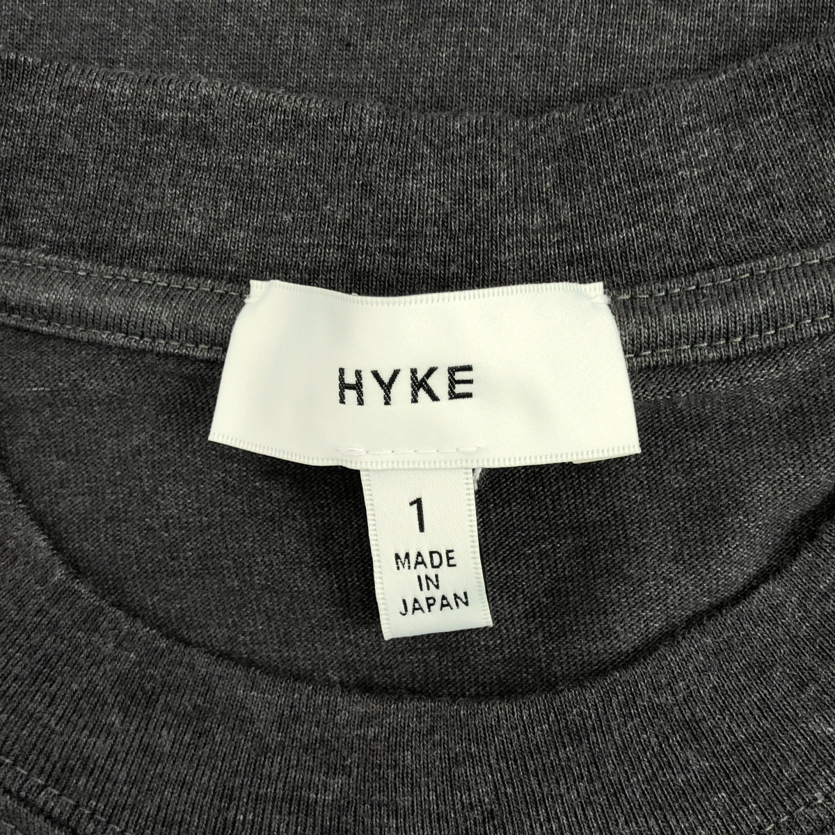 HYKE / ハイク | 2022SS | CORDURA コーデュラ 長袖 Tシャツ | 1 | グレー | レディース