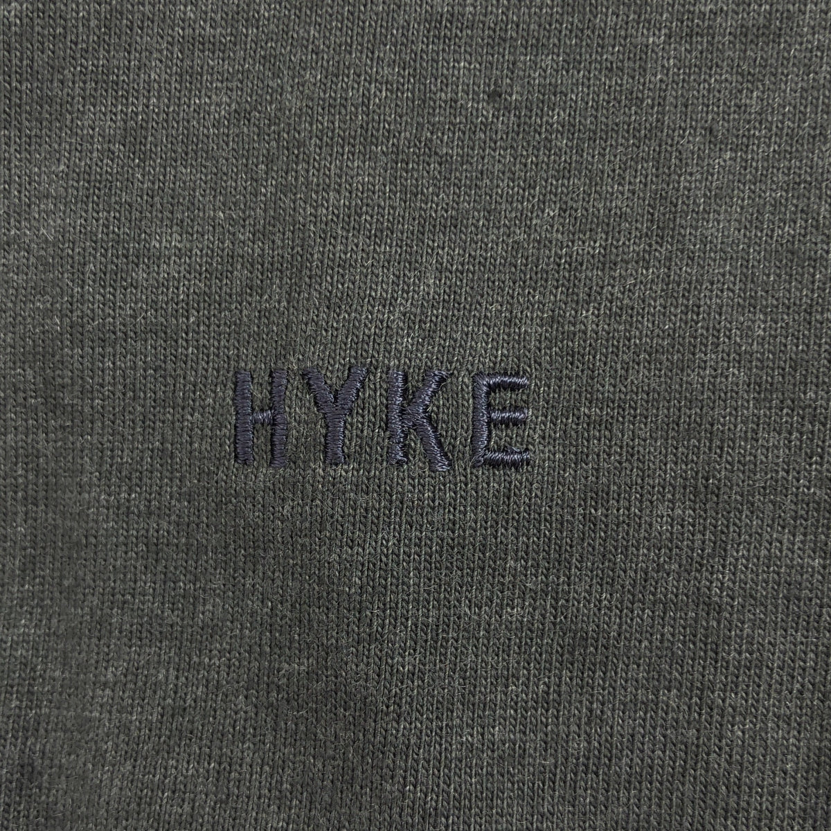 HYKE / ハイク | 2022SS | CORDURA コーデュラ 長袖 Tシャツ | 1 | グレー | レディース